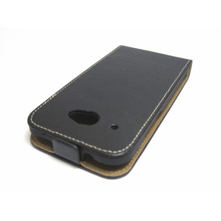 Funda Piel Premium Ultra-Slim HTC Desire 601 Negra