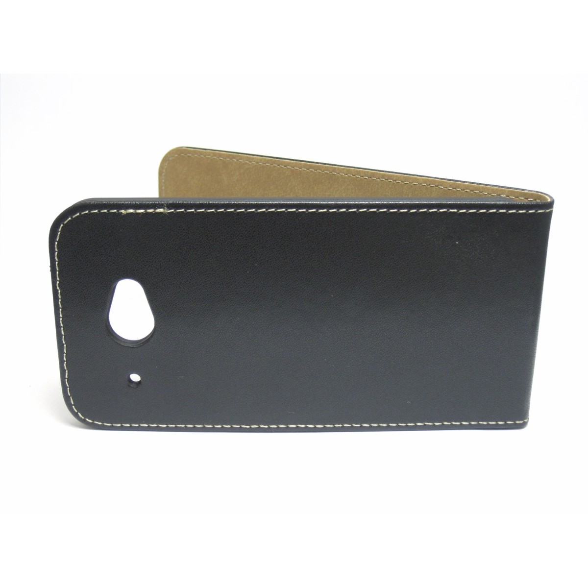 Funda Piel Premium Ultra-Slim HTC Desire 601 Negra