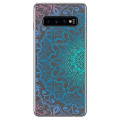 Funda Gel Transparente para Samsung Galaxy S10 diseño Mandala Dibujos