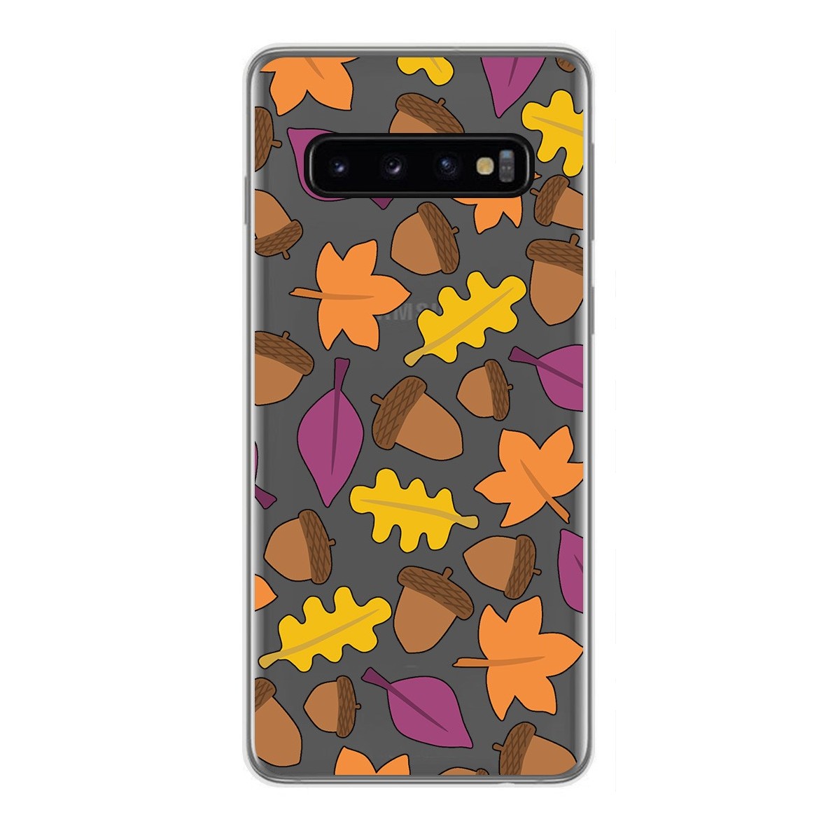 Funda Gel Transparente para Samsung Galaxy S10 diseño Otoño Dibujos