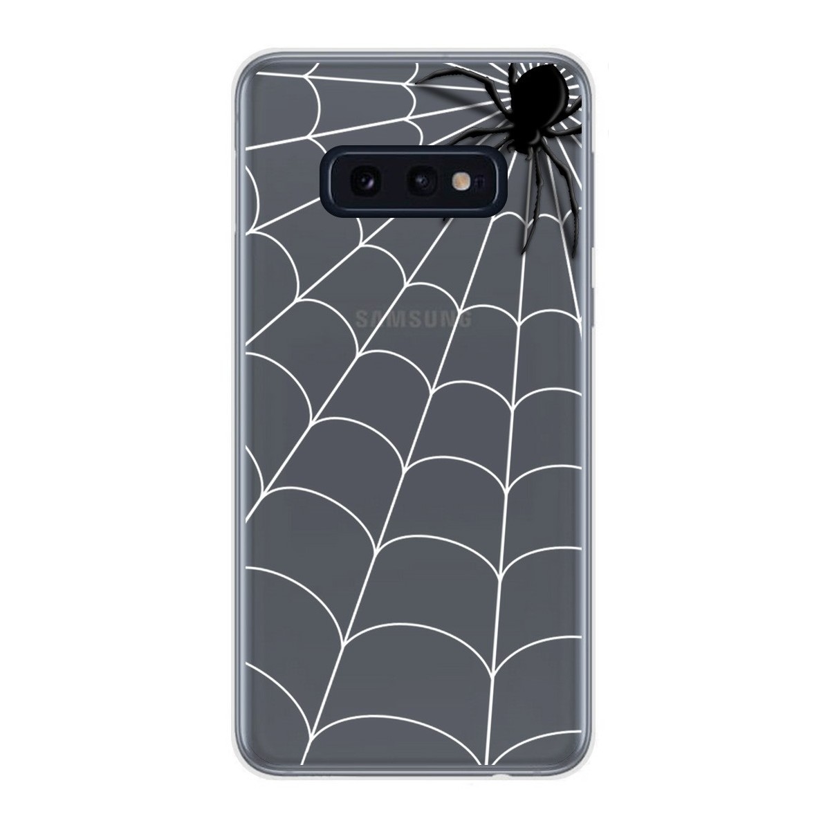 Funda Gel Transparente para Samsung Galaxy S10e diseño Araña Dibujos