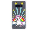 Funda Gel Transparente para Samsung Galaxy S10e diseño Unicornio Dibujos
