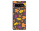 Funda Gel Transparente para Samsung Galaxy S10 Plus diseño Otoño Dibujos