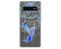 Funda Gel Transparente para Samsung Galaxy S10 Plus diseño Plumas Dibujos