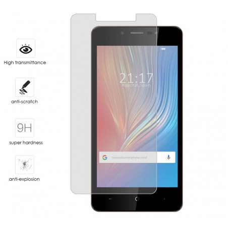 Protector Cristal Templado para Leagoo Power 2 Vidrio