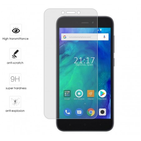 Protector Cristal Templado para Xiaomi Redmi Go Vidrio