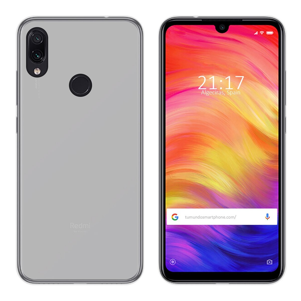 Funda Gel Tpu para Xiaomi Redmi Note 7 Color Transparente