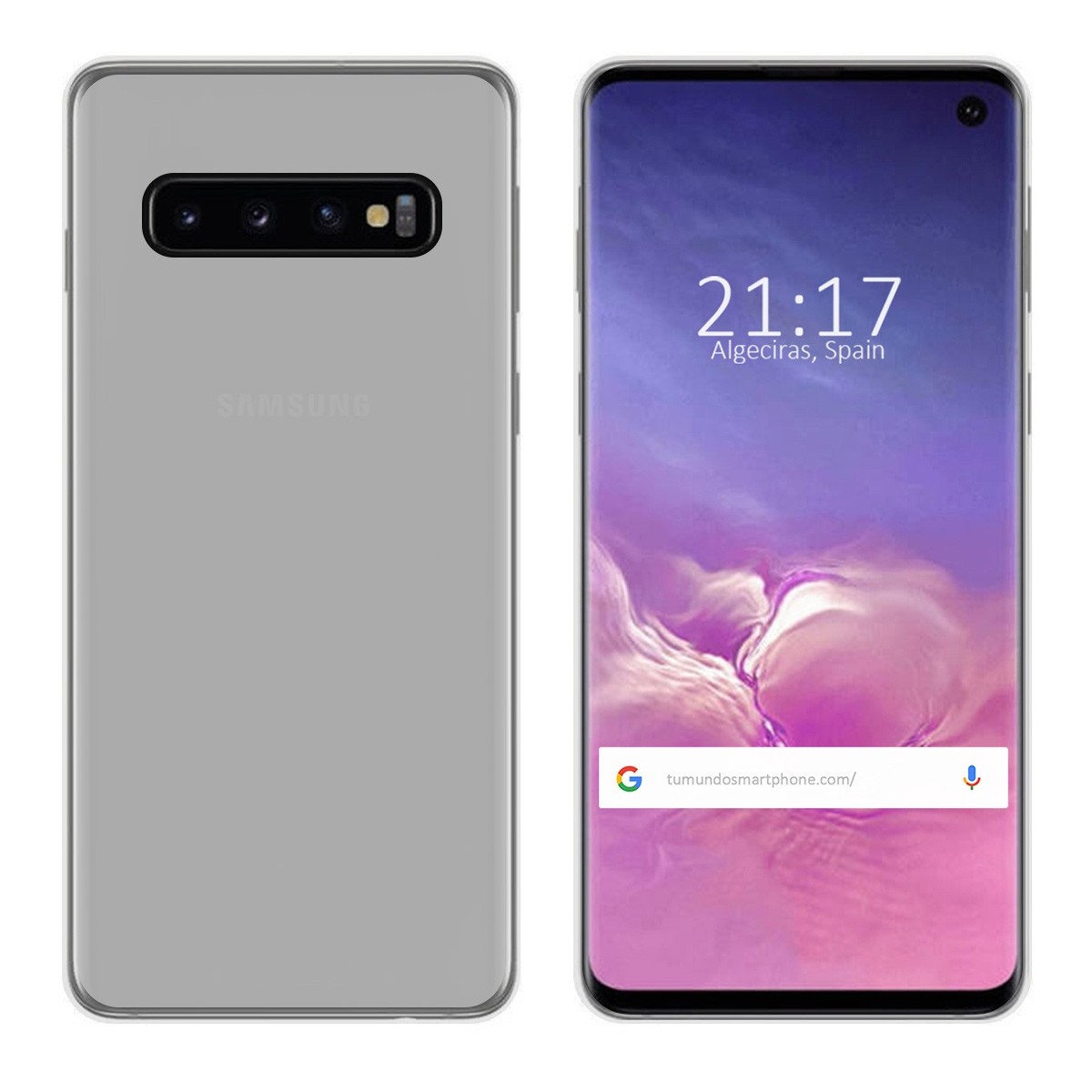 Funda Gel Tpu para Samsung Galaxy S10 Color Transparente
