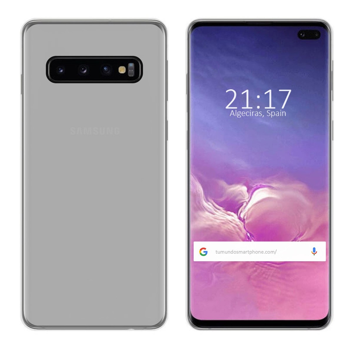 Funda Gel Tpu para Samsung Galaxy S10 Plus Color Transparente