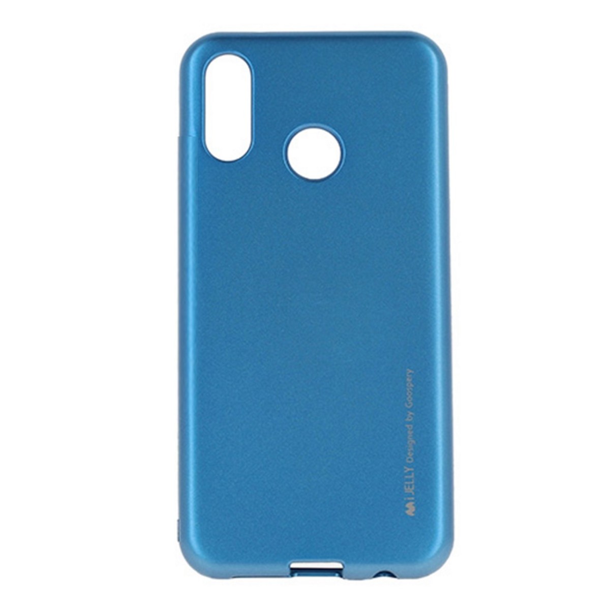 Funda Gel Tpu Mercury i-Jelly Metal para Huawei P Smart 2019 / Honor 10 Lite color Azul