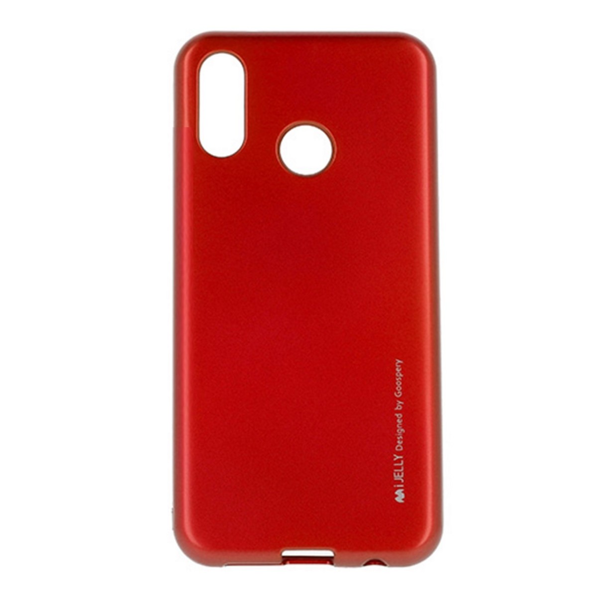 Funda Gel Tpu Mercury i-Jelly Metal para Huawei P Smart 2019 / Honor 10 Lite color Roja