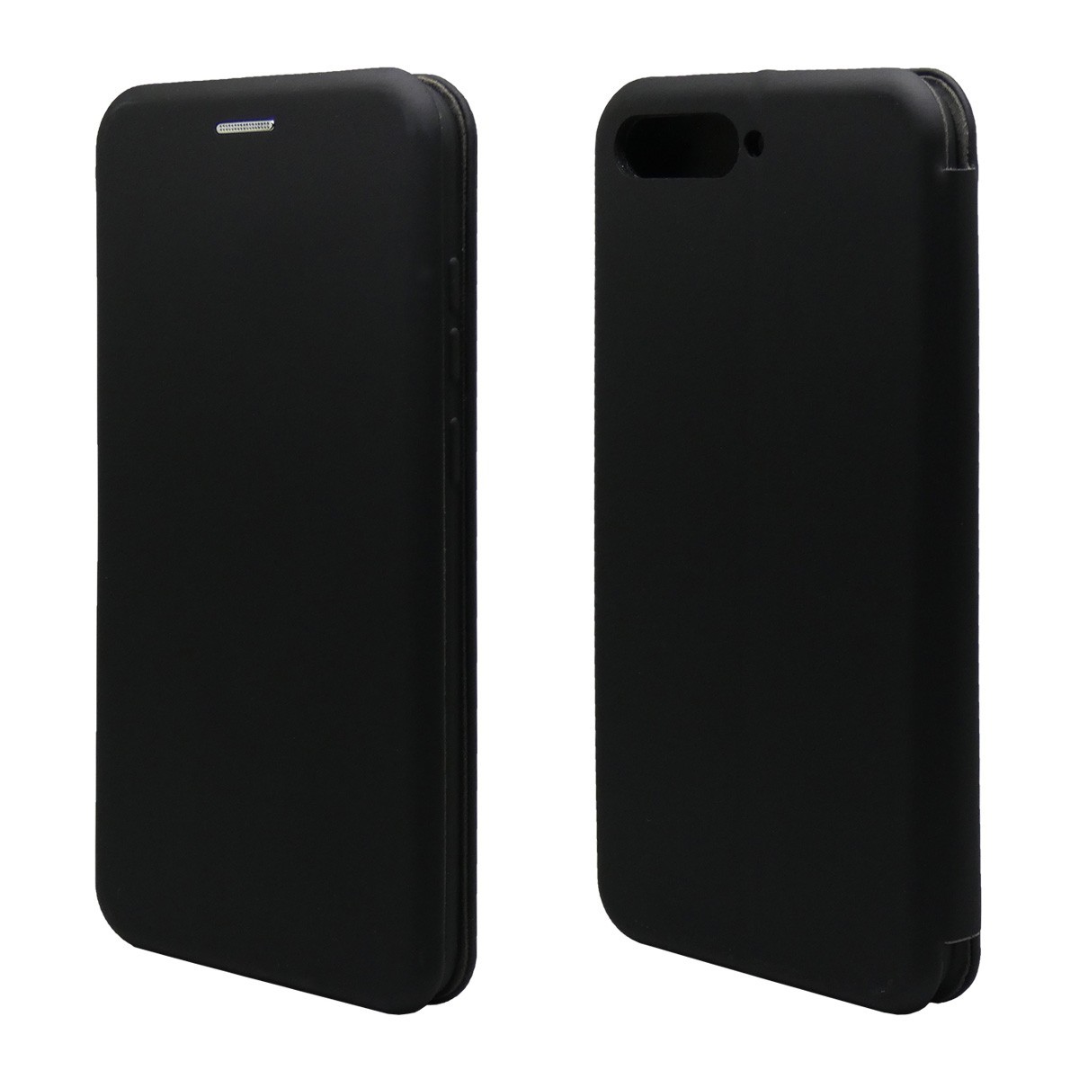 Funda Libro Soporte Magnética marca Vennus Negra para Huawei Honor 7A / Y6 2018