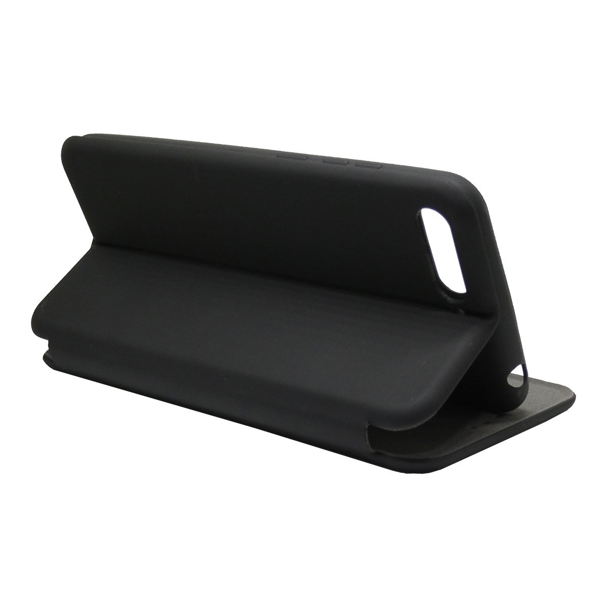 Funda Libro Soporte Magnética marca Vennus Negra para Huawei Honor 7A / Y6 2018