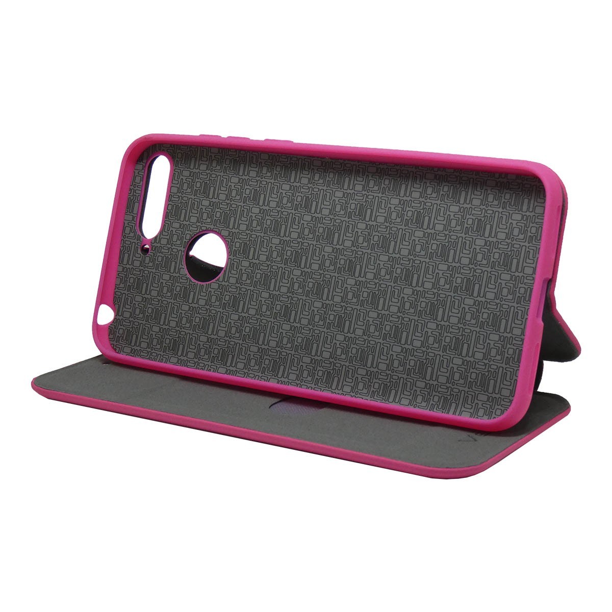 Funda Libro Soporte Magnética marca Vennus Rosa para Huawei Honor 7A / Y6 2018
