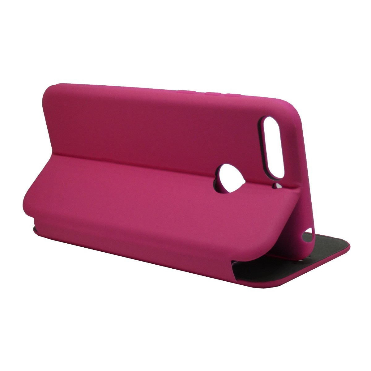 Funda Libro Soporte Magnética marca Vennus Rosa para Huawei Honor 7A / Y6 2018