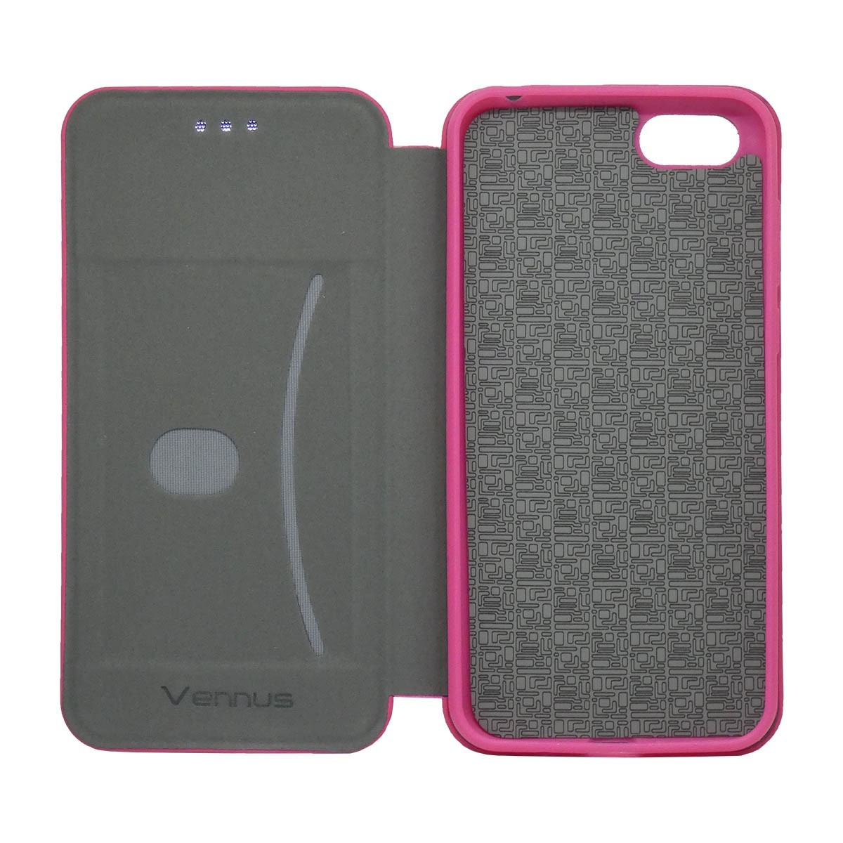 Funda Libro Soporte Magnética marca Vennus Rosa para Huawei Honor 7S / Y5 2018