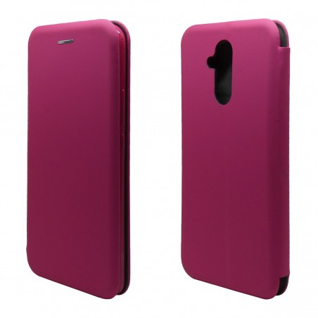 Funda Libro Soporte Magnética marca Vennus Rosa para Huawei Mate 20 Lite