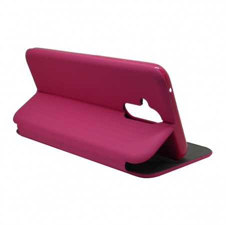 Funda Libro Soporte Magnética marca Vennus Rosa para Huawei Mate 20 Lite