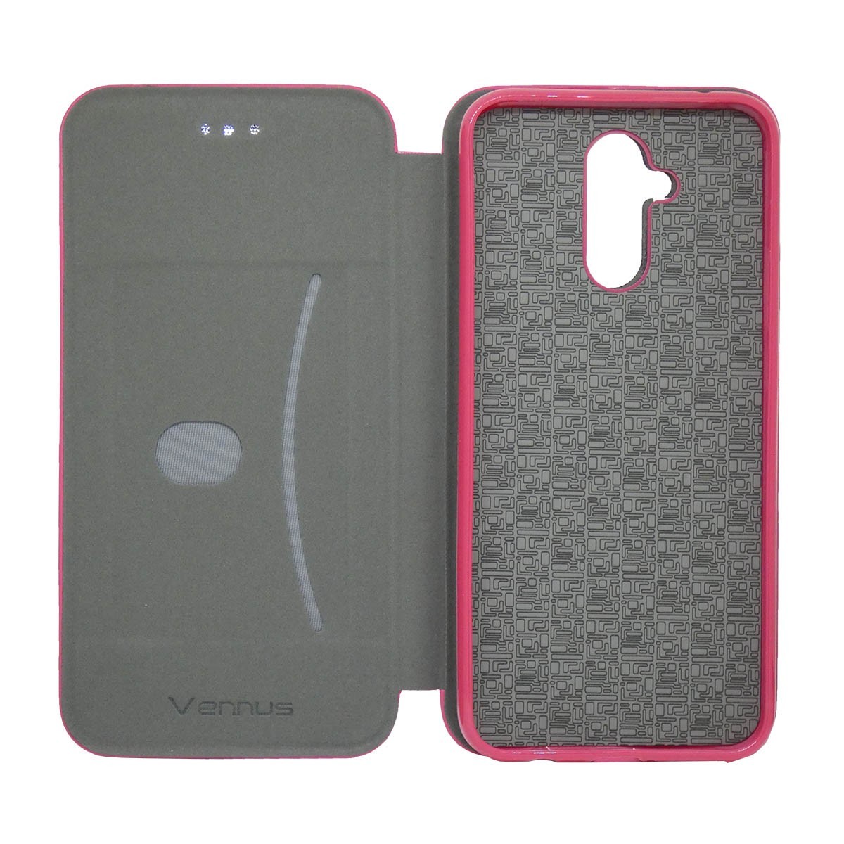 Funda Libro Soporte Magnética marca Vennus Rosa para Huawei Mate 20 Lite