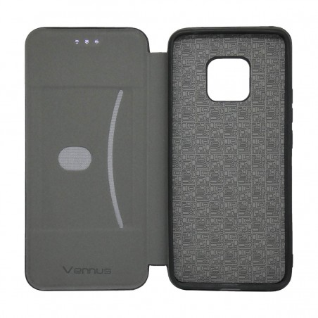 Funda Libro Soporte Magnética marca Vennus Negra para Huawei Mate 20 Pro