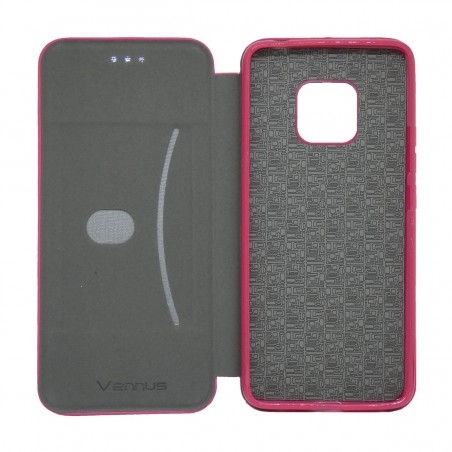 Funda Libro Soporte Magnética marca Vennus Rosa para Huawei Mate 20 Pro