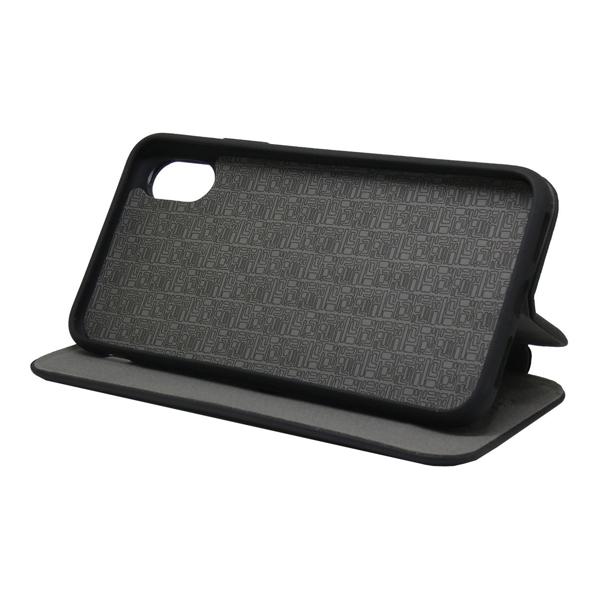 Funda Libro Soporte Magnética marca Vennus Negra para Iphone Xr