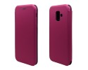 Funda Libro Soporte Magnética marca Vennus Rosa para Samsung Galaxy A6 Plus (2018)