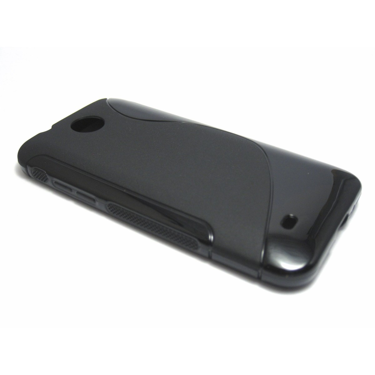Funda Gel Tpu HTC Desire 300 S Line Color Negra
