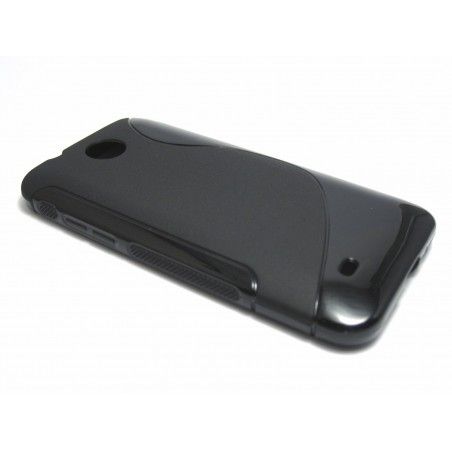Funda Gel Tpu HTC Desire 300 S Line Color Negra