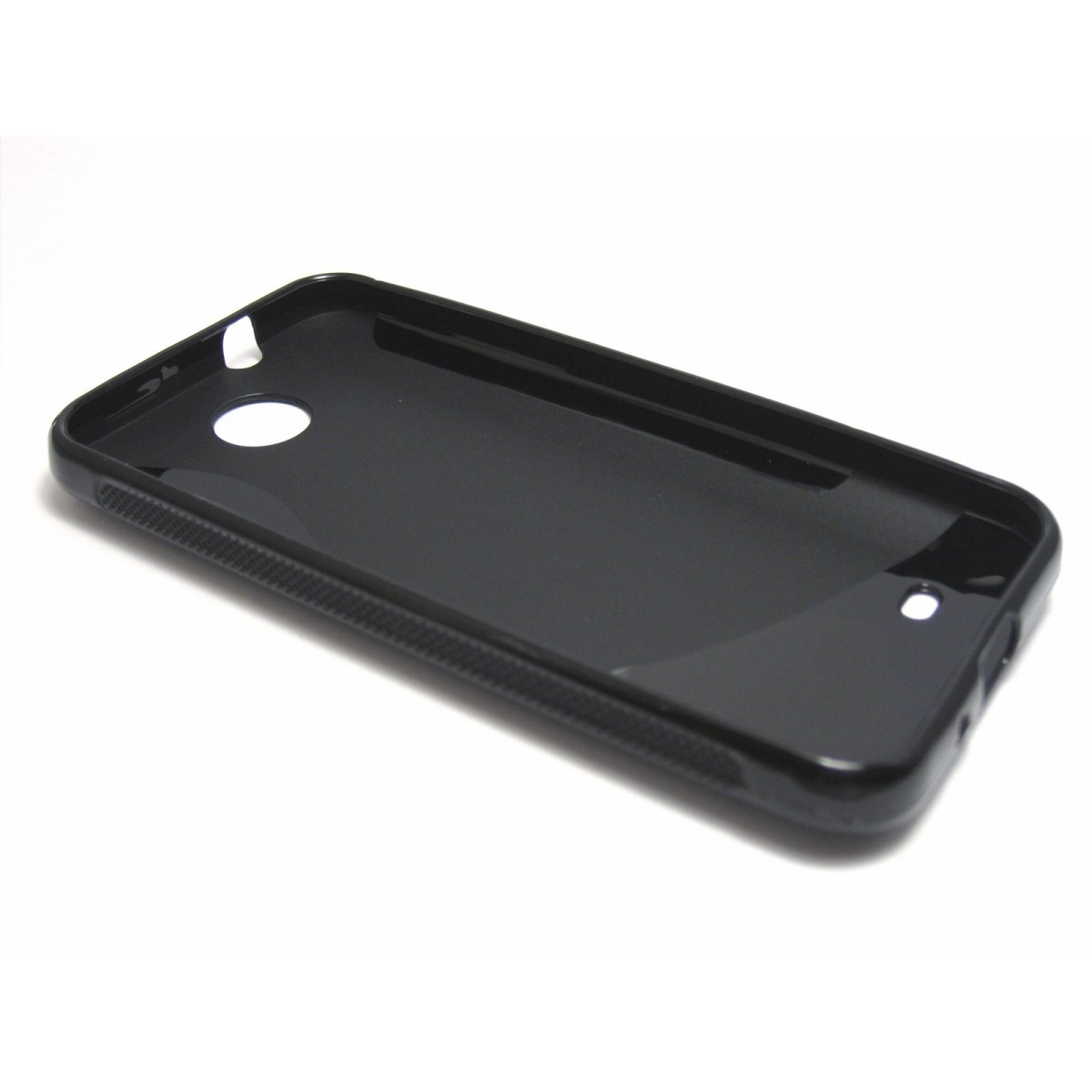 Funda Gel Tpu HTC Desire 300 S Line Color Negra