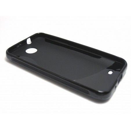 Funda Gel Tpu HTC Desire 300 S Line Color Negra