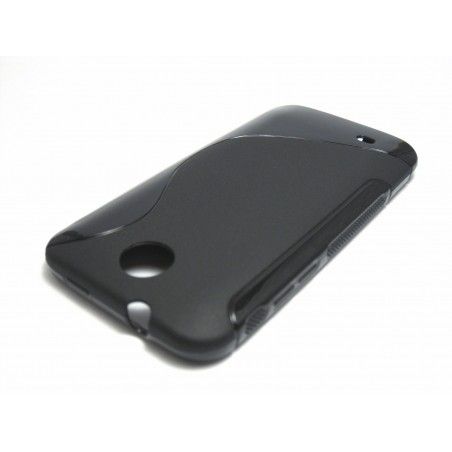 Funda Gel Tpu HTC Desire 300 S Line Color Negra