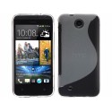 Funda Gel Tpu HTC Desire 300 S Line Color Transparente