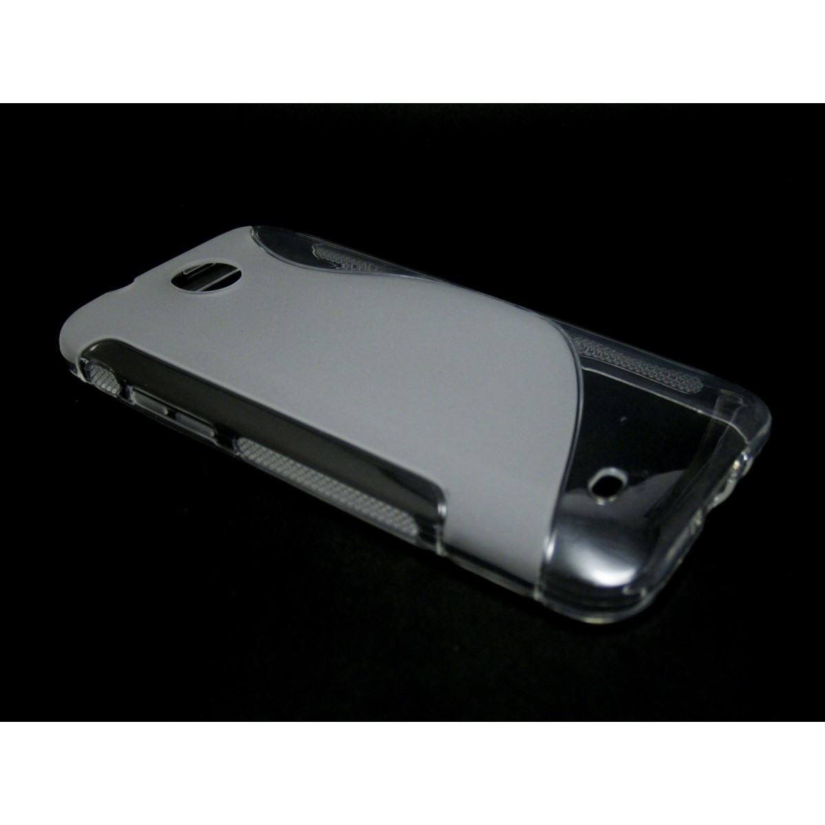 Funda Gel Tpu HTC Desire 300 S Line Color Transparente