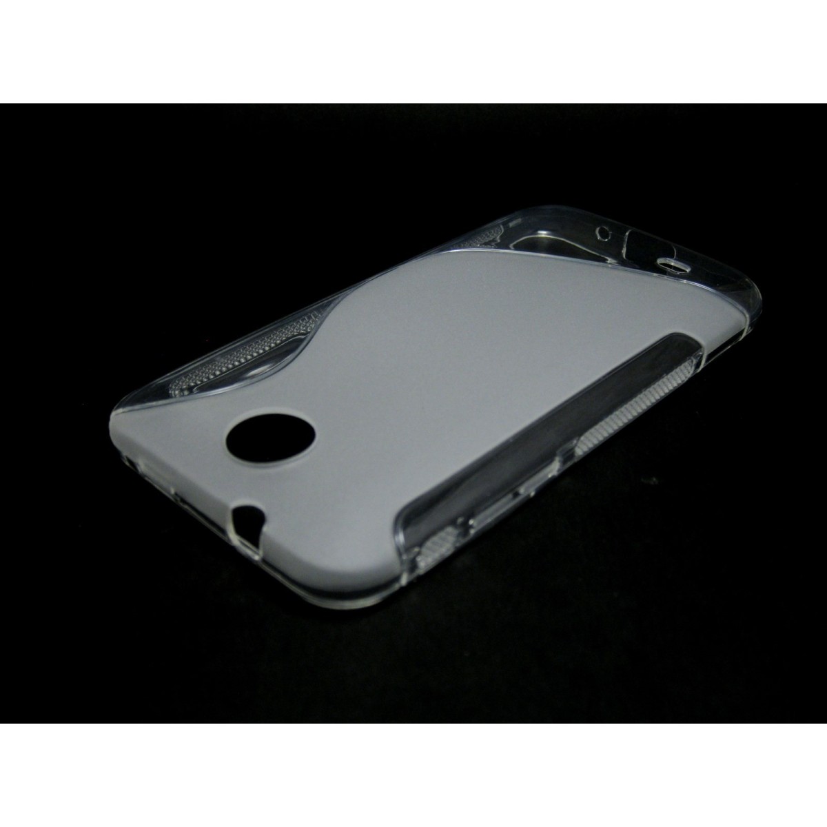Funda Gel Tpu HTC Desire 300 S Line Color Transparente