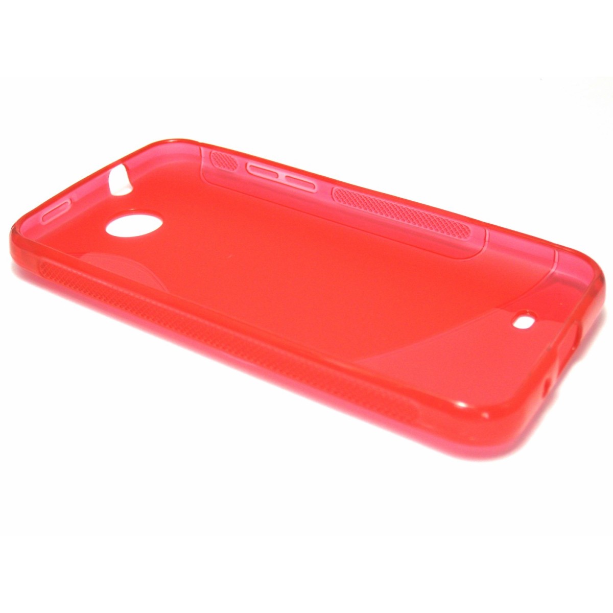 Funda Gel Tpu HTC Desire 300 S Line Color Roja