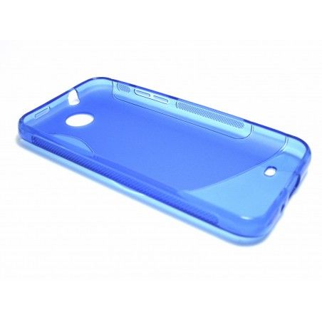 Funda Gel Tpu HTC Desire 300 S Line Color Azul