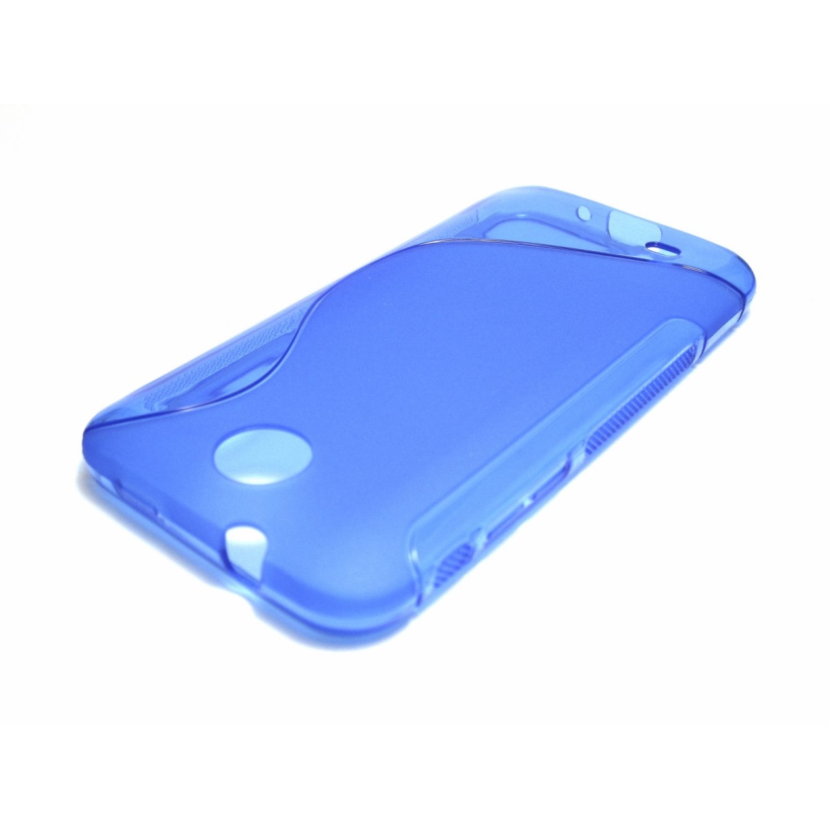 Funda Gel Tpu HTC Desire 300 S Line Color Azul