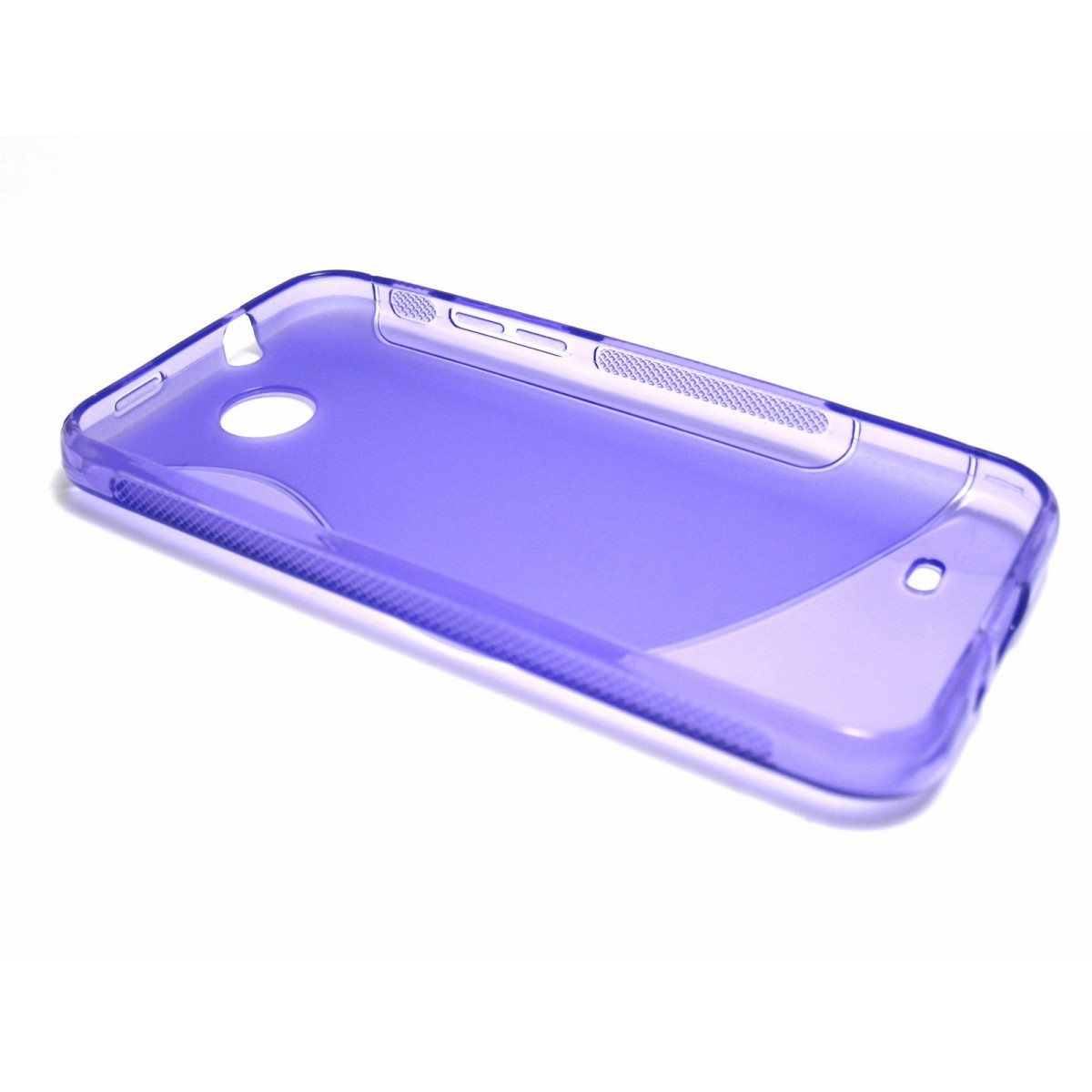 Funda Gel Tpu HTC Desire 300 S Line Color Morada