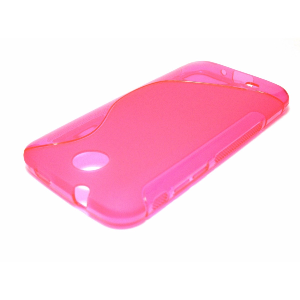 Funda Gel Tpu HTC Desire 300 S Line Color Rosa