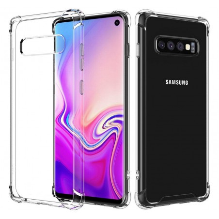 Funda Gel Tpu Anti-Shock Transparente para Samsung Galaxy S10