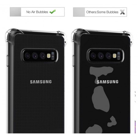 Funda Gel Tpu Anti-Shock Transparente para Samsung Galaxy S10