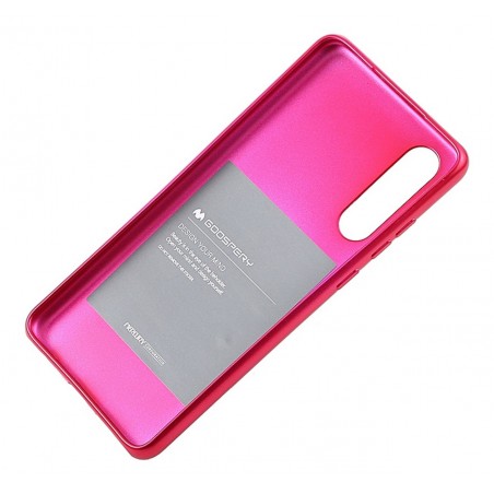 Funda Gel Tpu Mercury i-Jelly Metal para Huawei P30 color Rosa