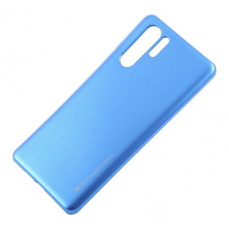 Funda Gel Tpu Mercury i-Jelly Metal para Huawei P30 Pro color Azul