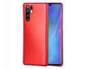 Funda Gel Tpu Mercury i-Jelly Metal para Huawei P30 Pro color Roja