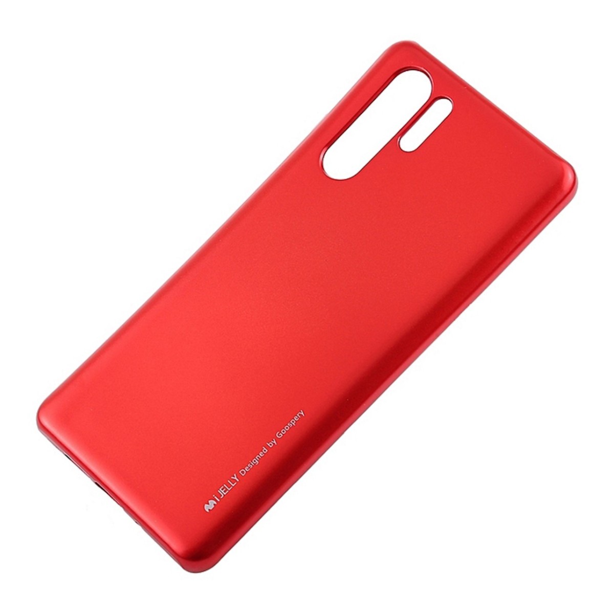 Funda Gel Tpu Mercury i-Jelly Metal para Huawei P30 Pro color Roja