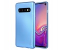 Funda Gel Tpu Mercury i-Jelly Metal para Samsung Galaxy S10 color Azul