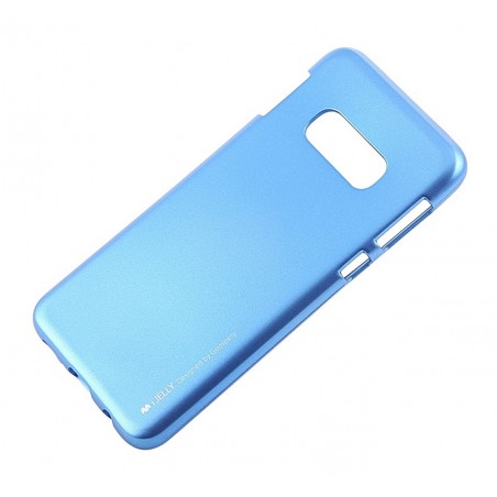 Funda Gel Tpu Mercury i-Jelly Metal para Samsung Galaxy S10 Plus color Azul