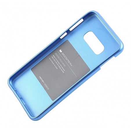 Funda Gel Tpu Mercury i-Jelly Metal para Samsung Galaxy S10 Plus color Azul