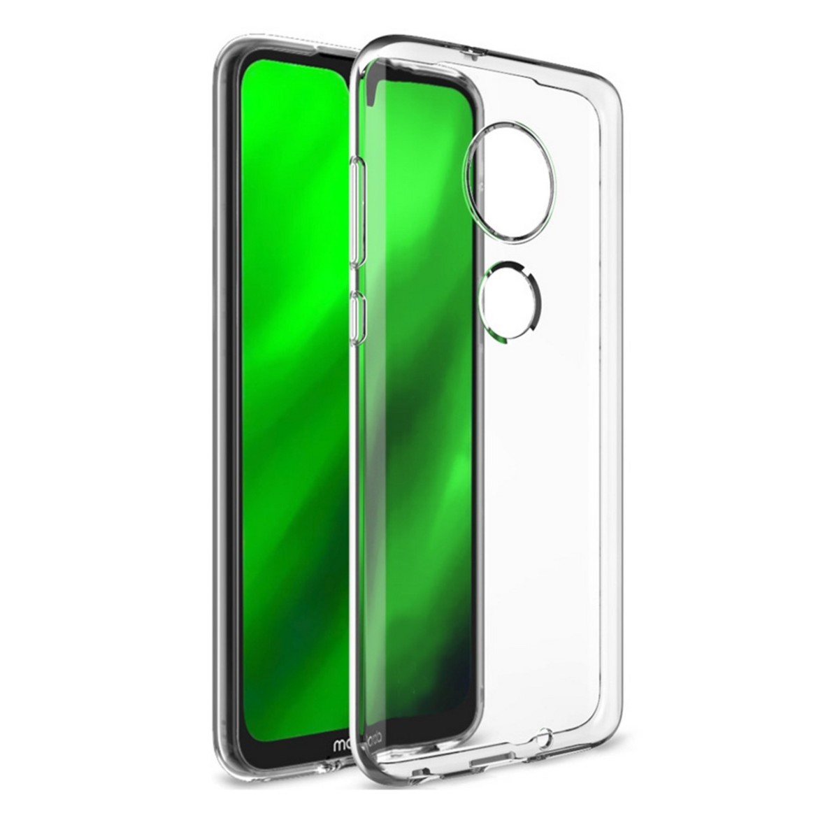Funda Gel Tpu Fina Ultra-Thin 0,5mm Transparente para Motorola Moto G7 / G7 Plus